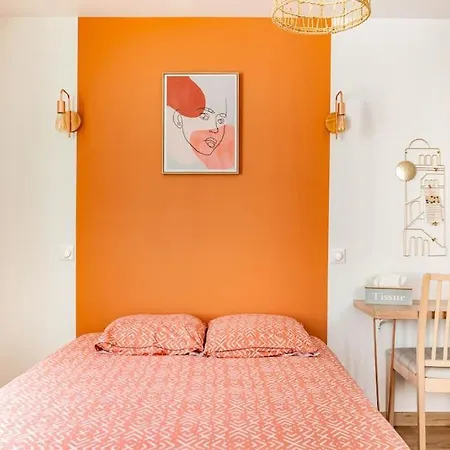 Дом отдыха Maison Tourangelle Chic & Cosy Avec Cour Тур